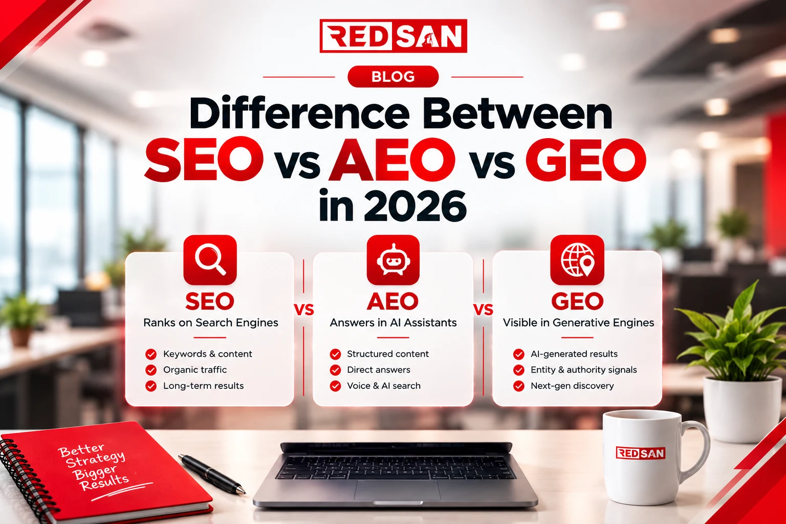 SEO vs AEO vs GEO: What's the Difference in 2026?